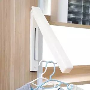 벽걸이 행거 접이식 좁은공간 옷걸이 공간절약 거실 (KYR-W7420F6)