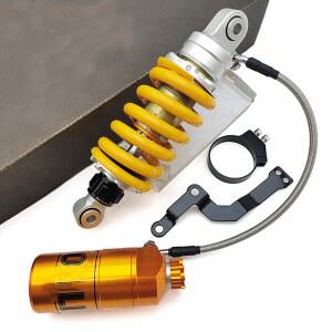 쇼바 오토바이 리어 서스펜션 센터 에어 쇼크 업소버 혼다 그롬 MSX125 SF 베넬리 TNT125135 용 205mm 235mm 260mm 285mm