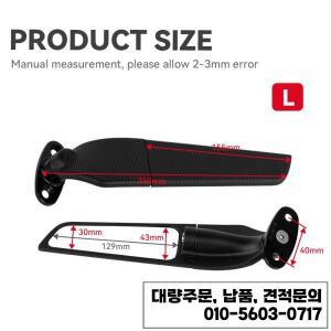 조정 가능한 회전 백미러 사이드 액세서리 오토바이 윙 혼다 CBR650R F VFR500