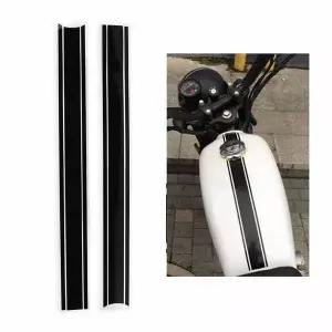 WL 오토바이 유광스티커 블랙