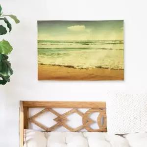 대형 패브릭 포스터 파도 S 벽장식 인테리어장식 가림천 테피스트리 인테리어액자