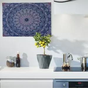 대형 패브릭 포스터 만다라 기하학 S 벽장식 인테리어그림 가림천 테피스트리