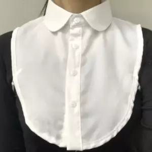 목카라레이어드 쉬폰 페이크셔츠 라운드 목카라 화 넥워머목토시 이너셔츠 어깨숄