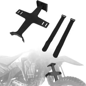 IUVWISN 더트 바이크 포크 세이버 11.2인치 모터사이클 서스펜션 서포트 브레이스 프로텍터 스트랩이 있는