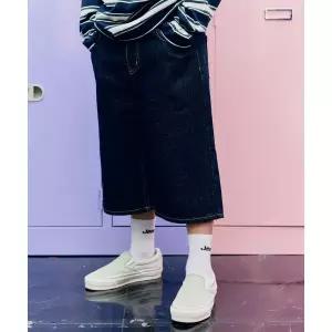 지프 JEEP JEEPKIDS 생지 7부 와이드 팬츠(KR5DPU701ID) KR5DPU701ID 650699