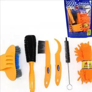 클리닝 자전거 청소 세트 타월 자전거 세차 용품 브러쉬 체인