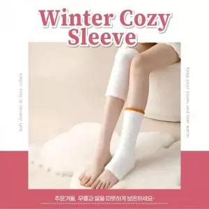 무릎 보온 슬리브 노인용 겨울 무릎 따뜻한 보온패드