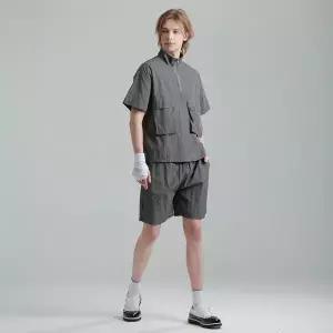 [하프클럽/]남자 반팔 아노락 반바지 셋업