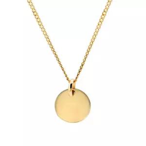 18K 이니셜각인 코인 미아방지 아기목걸이 IRN38239