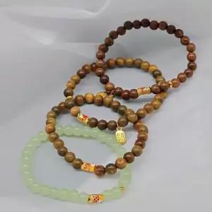 bns 불교 손목 나무 원목 단주 행운 108배 소원 염주 불교염주 손목염주 손목단주 미니염주