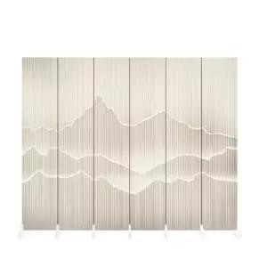 유럽식 파티션 그림 풍경 커튼 짧은 창문 사무실 홈 장식용 칸막이