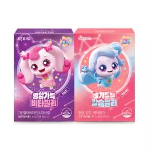 락피도 캐치티니핑 비타 젤리 칼슘 키즈 선물 세트  BNA