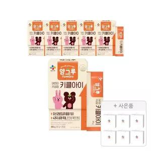 CJ 얌그루 키클아이 FGO 유산균발효굴추출물 어린이 키성장 20일분 400g, 6개+증정(CJ웰케어 쇼핑백 (소), 6개)