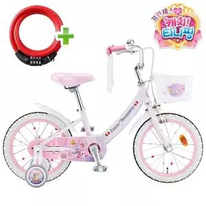 프린세스 캐치티니핑 어린이 자전거 16인치 로열티니핑 2026년형 보조바퀴 네발자