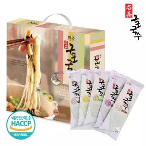 구포국수 선물세트 5색 오색 잔치국수 소면 설선물