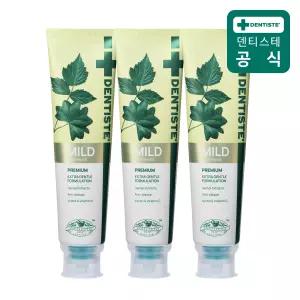 덴티스테 마일드 치약 200g 3개 부드러운 무불소 치약