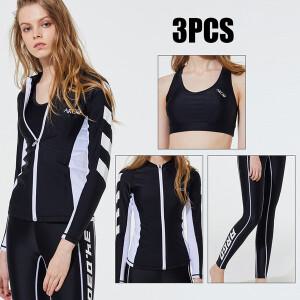 [아르고] 여성 래쉬가드세트 TOFINO(BK)_3LE 빅사이즈