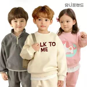 유니프랜드 베스트 아동 상하복세트/티셔츠/바지/양말/긴팔티/긴바지/맨투맨/하의/상의/유아상하세트/외출복/등원룩
