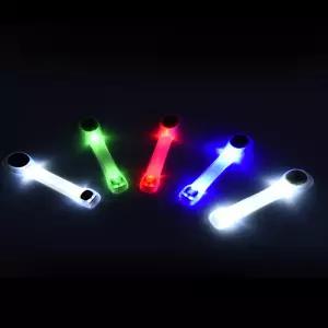 암밴드 투명 LED 2구 블루/야광팔찌 야간 안전 런닝 자전거