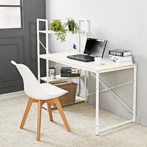 일루일루 화이트 마틴 H형 학생 컴퓨터 서재 선반 책상 1200