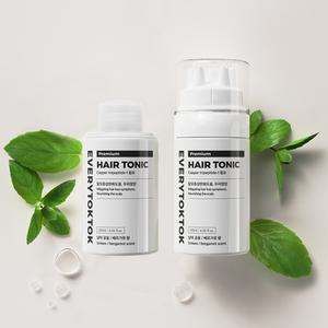 [소상공인50%] 에브리톡톡 120ml(헤어토닉 본품1+리필1) 탈모증상완화 기능성화장품