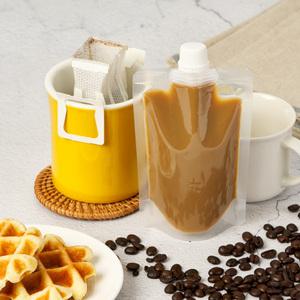 투명 스파우트 파우치 음료 주스 용기 50매