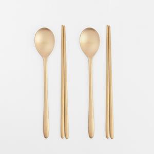 서촌유기 방짜 유기 2인용 수저세트  부부수저 결혼식 예단 칠순 팔순 답례품