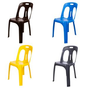 플라스틱의자 비치의자 등받이 행사 캠핑 야외 포장마차 편의점 업소