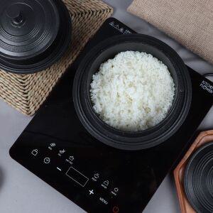 인덕션가능 무쇠 가마솥 7size 통주물 이중 코팅 솥밥 누룽지 삼계탕 오군이