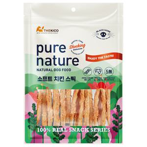 퓨어네이쳐 블랙노즈 소프트 치킨 스틱 160g