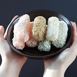 수제한과 찹쌀 전통유과 한과 대용량 박스 명절 선물세트 2kg