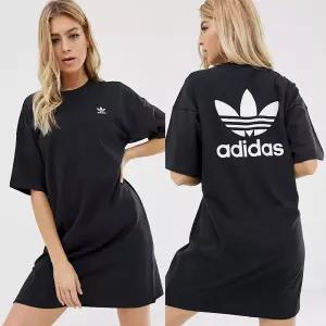 [아디다스]아디다스 루나 빅로고 루즈핏 반팔티셔츠