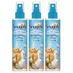 스너글 섬유탈취제 섬유향수 허거블 시트러스 블루밍 150ML 3개