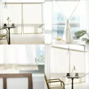 [텐바이텐]워싱광목 가림막커튼 방문 중문 가리개 공간분리 현관