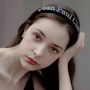 [장폴클라리쎄]Jean Paul Clarisse 스톤 레터링 헤어밴드 JP-22-081HB