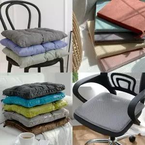 [한스갤러리] 식탁 의자 방석 거실 사각 통풍 학교 사무실 방석