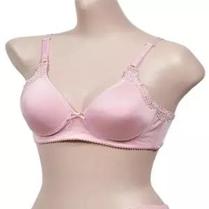 [오노마] ONM 세련된 고급 인견 무지 레이스 A컵 브라 여성속옷브라 (S8651105)