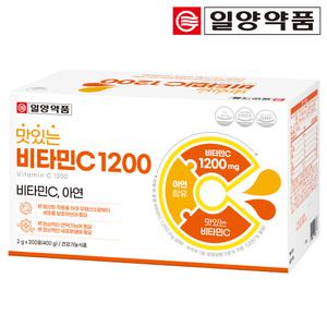 일양약품 맛있는 비타민C 1200 대용량 200포 총1박스 아연 비타민씨 분말 가루 스틱