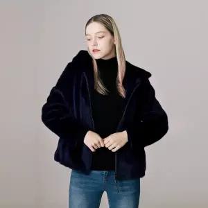 [라벨르]라벨르by신영모피 에코퍼 후드 자켓_블루