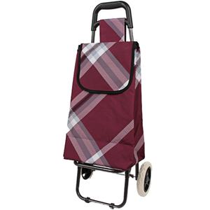 와인체크 중형 시장바구니캐리어 접이식카트 쇼핑 핸드 바퀴달린 장바구니 손수레 구루마 가방