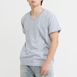 남자 여자 베이직 무지 기본 V넥 반팔 면 티셔츠(흰색,검정,회색,차콜)