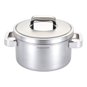 쉐프윈 316 스텐 커퍼코어 통5중 양수냄비, 20cm, 1개