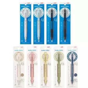 신제품 UNI 유니 쿠루토가 샤프 M5-KS 스트레스 프리 샤프 0.5mm 레이저각인