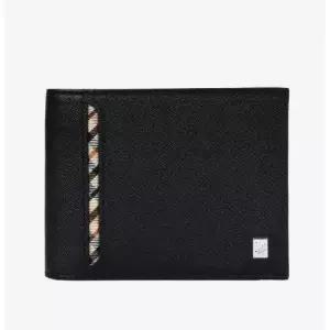 [롯데백화점]닥스 액세서리 [선물포장/쇼핑백동봉]블랙 사선체크라인 반지갑 DBWA3F905