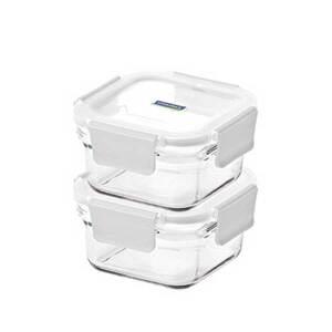 글라스락 퓨어화이트 정사각, 440ml, 2개