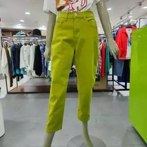 베네통/애플아울렛/백 밴딩 배기핏 데님팬츠 BADPA2341