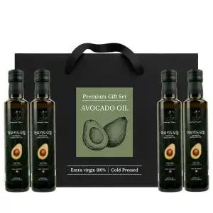 네이처담 프리미엄 엑스트라버진 아보카도오일 250ml X 4병 선물세트