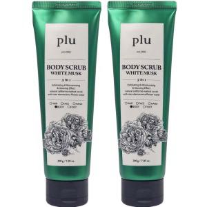 플루 바디스크럽 화이트 머스크 200g x2개 c2
