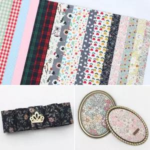 패브릭스티커A4 / 200종 데코 면 천 원단 리폼 스티커