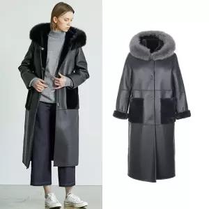 [라벨르]라벨르by신영모피 나파 폭스후드 리버시블 무스탕 PM) _PM